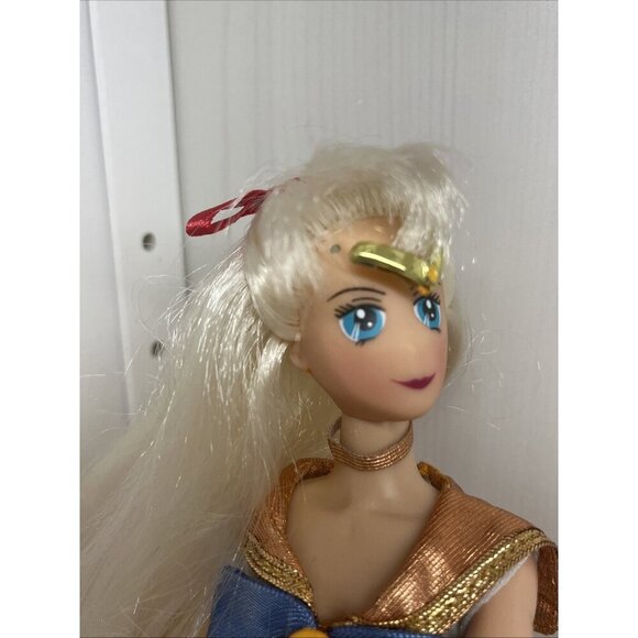Vintage Sailor Moon Venus Deluxe Adventure Doll 11” Toei Irwin Toys 1995 - Picture 14 of 16